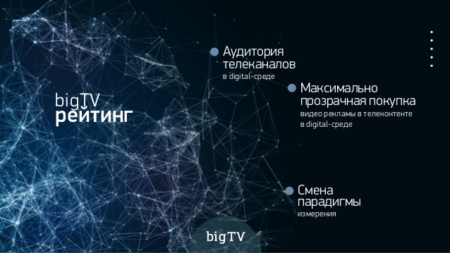 «Первый канал» и «Россия 24» присоединятся к проекту Big TV рейтинг c 2019 года