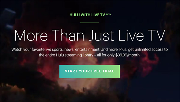 Количество подписчиков Hulu Live TV превысило 1 млн