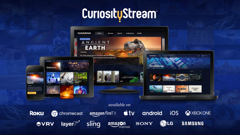 CuriosityStream привлек $140 млн на «следующий этап развития»