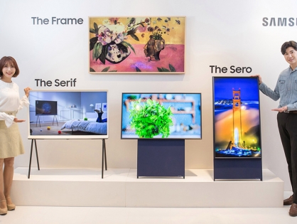 Samsung выпускает вертикальный телевизор для удобного просмотра видео из соцсетей