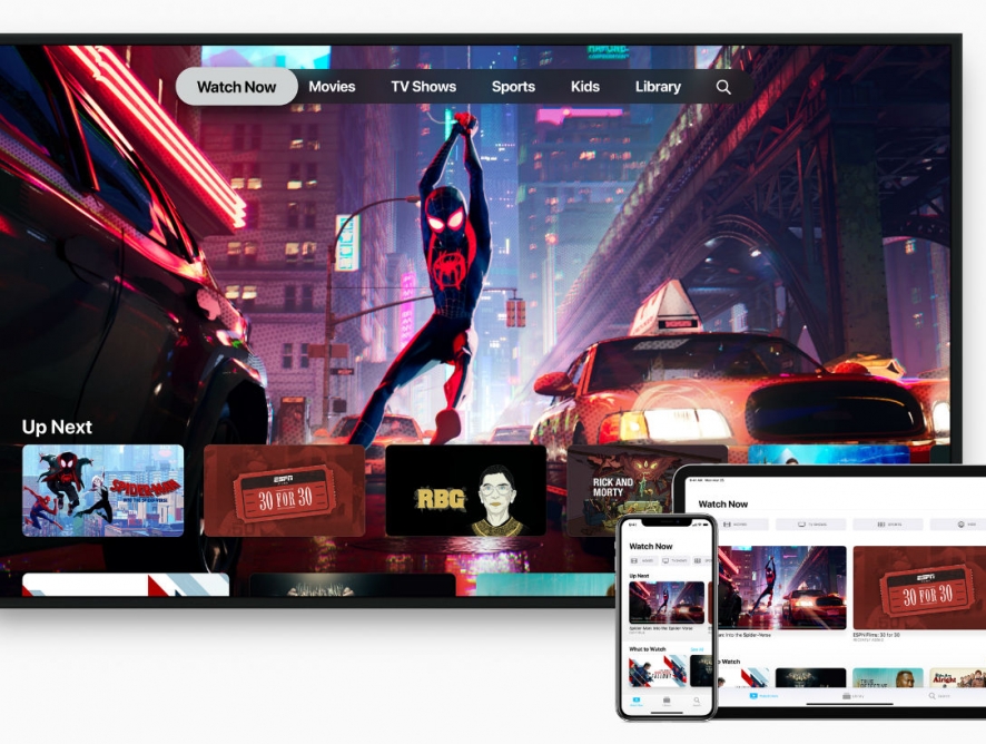 Обновлённое приложение Apple TV стало доступно в более чем 100 странах