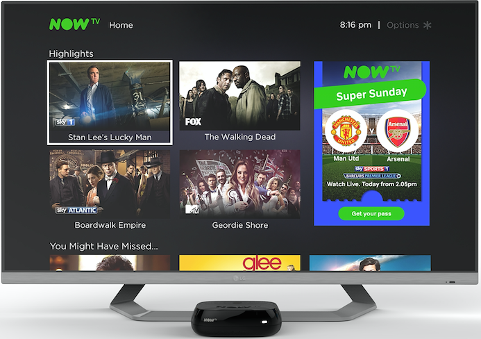 В Великобритании Netflix и Amazon оставили позади Now TV от Sky